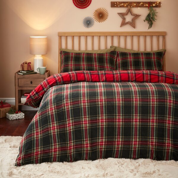 Traditional Check Duvet Cover Set