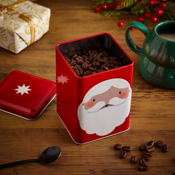 Santa Steel Kitchen Canister