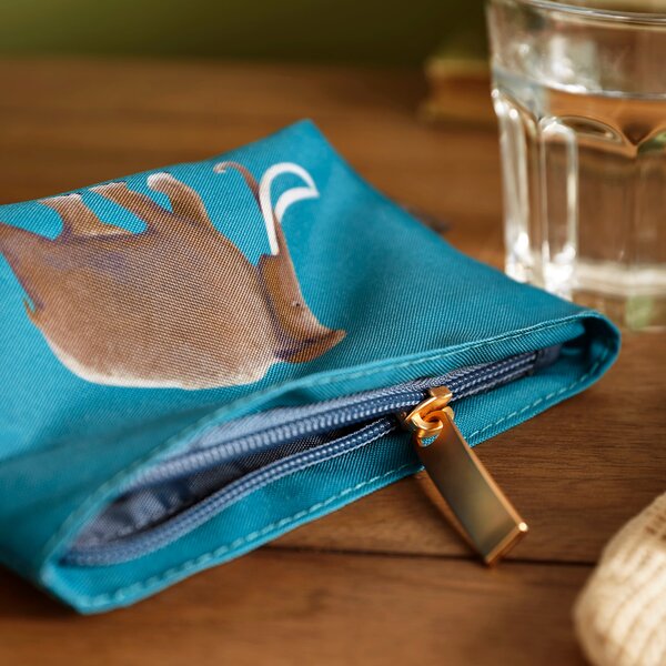 Mammals Blue Wash Bag