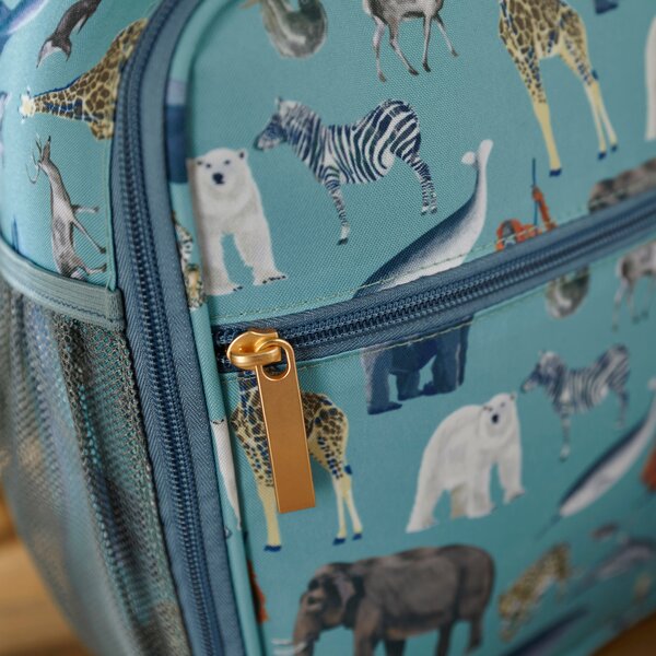 Mammals Blue Lunch Bag