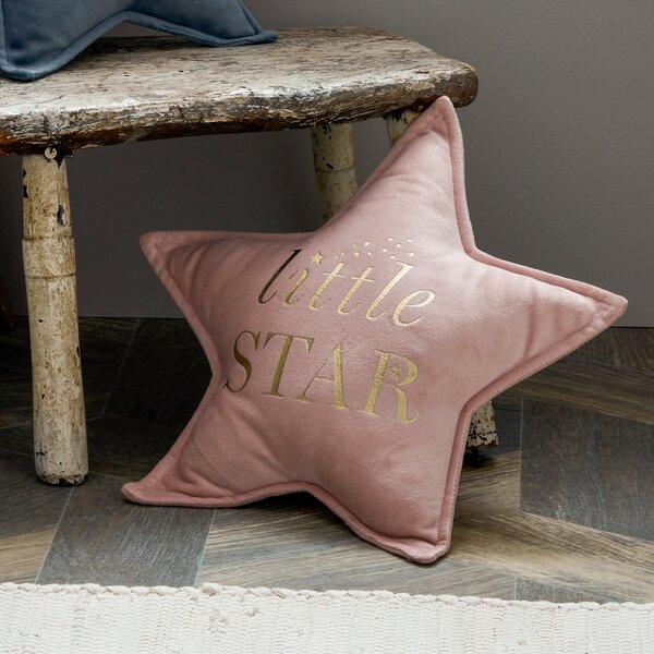 Bambino Little Star Velvet Cushion