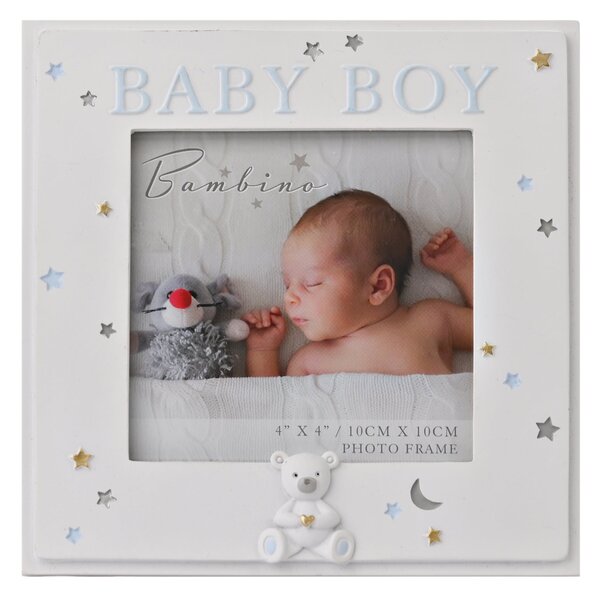 Bambino Resin Baby Boy Photo Frame