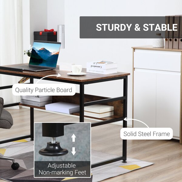 HOMCOM Adjustable Drafting Table Art Desk Drawing Table, Craft Desk Workstation for Painting, Multifunctional Writing Desk w/ 15-Level Aosom UK