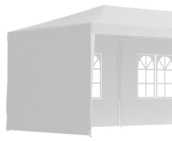 Outsunny 9 x 3m Garden Gazebo Marquee Party Wedding Tent Canopy - White Aosom UK