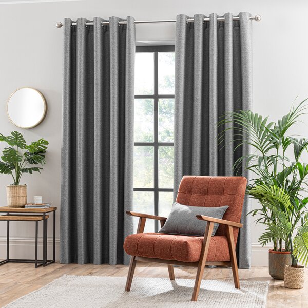 Metropolitan Blackout Eyelet Curtains