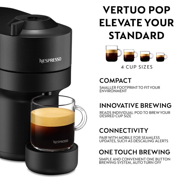 Nespresso Vertuo Pop by Magimix Coffee Machine