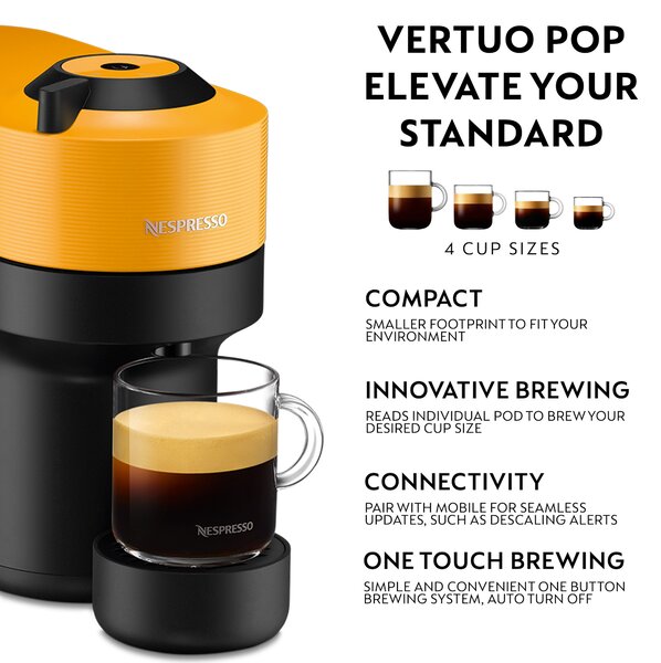 Nespresso Vertuo Pop by Magimix Coffee Machine