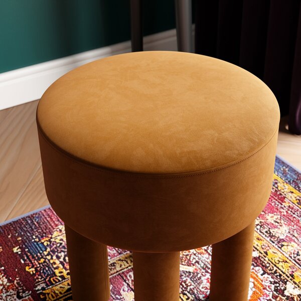 Gianna Velvet Footstool