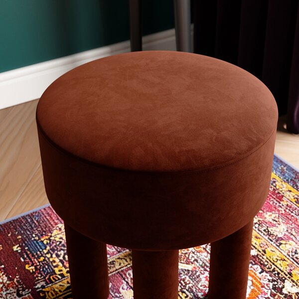 Gianna Velvet Footstool