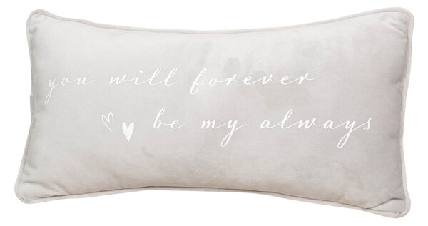 Amore You Will Forever Be My Always Rectangular Cushion