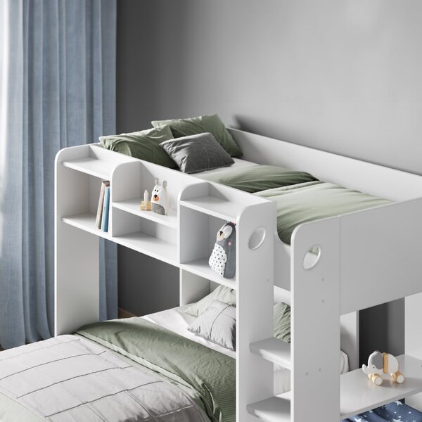 Wizard L Shaped Triple Sleeper Bed Frame