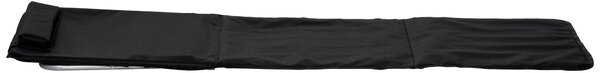 Outsunny Foldable Beach Chair Mats Set of 2: Lightweight Garden Sun Loungers with Adjustable Back & Head Pillow, Black Aosom UK