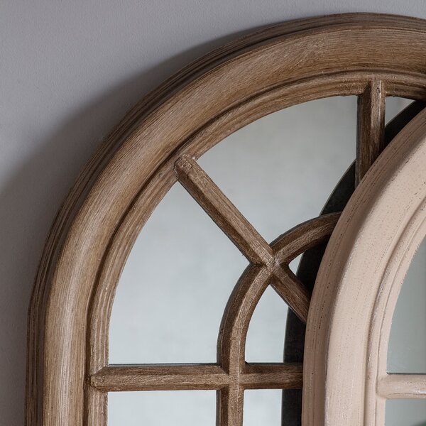 Amesbury Arched Window Full Length Leaner Mirror