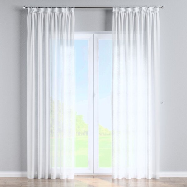 Pencil pleat curtains