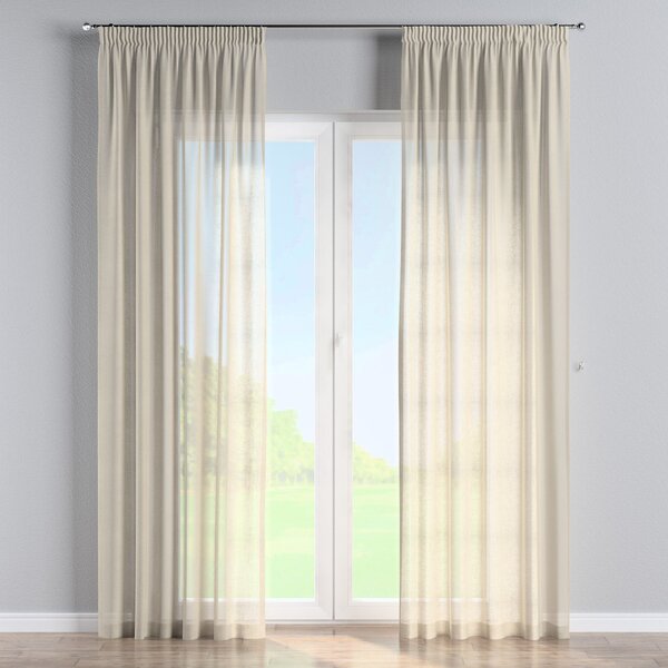 Pencil pleat curtain