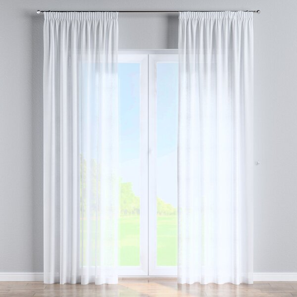 Pencil pleat curtain