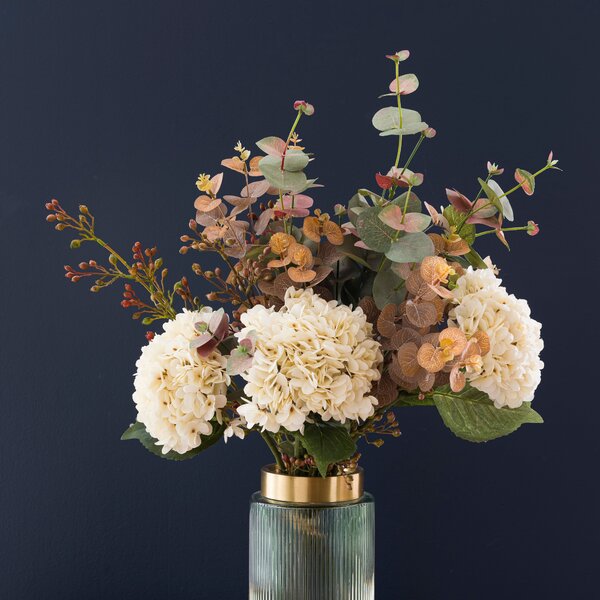 Artificial Cream Hydrangea Bouquet