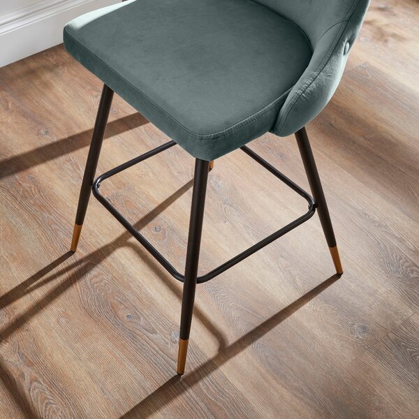 Ariana Bar Stool, Velvet