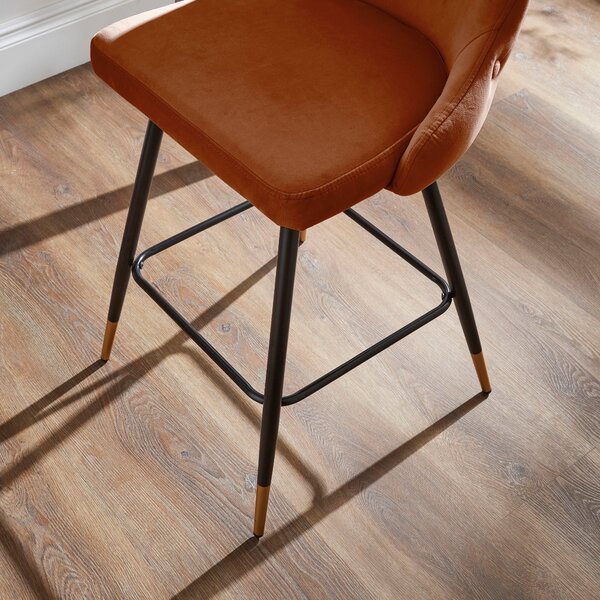 Ariana Bar Stool, Velvet