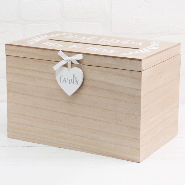 Love Story Best Wishes For The Mr and Mrs Card Box