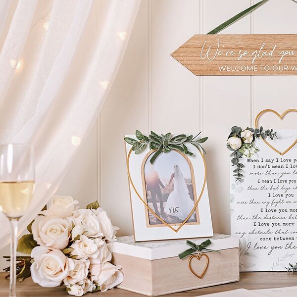 Love Story Wedding Memory Box