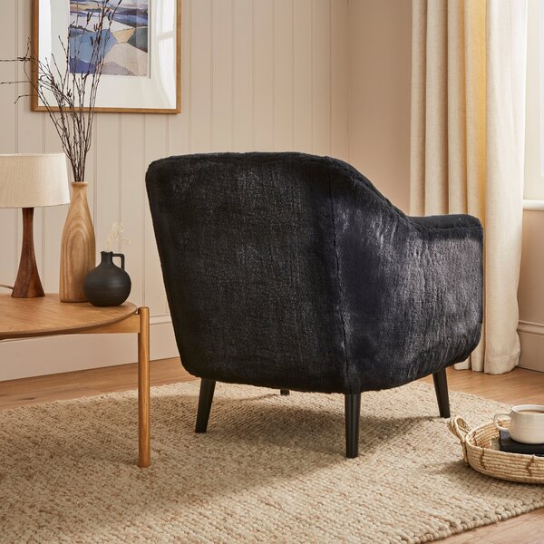 Eddie Supersoft Faux Fur Tub Chair