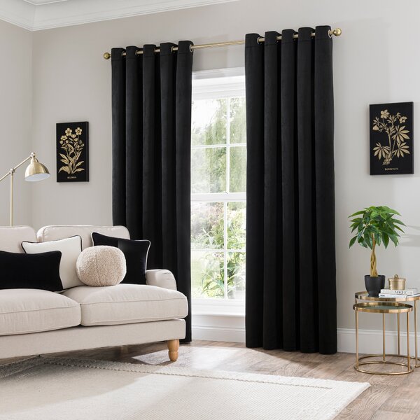 Isla Ultra Blackout Eyelet Curtains