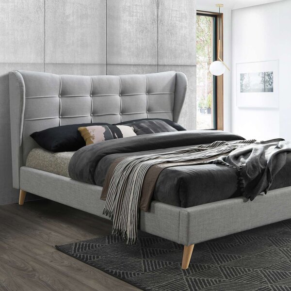 Birlea Harper Bed, Fabric Grey