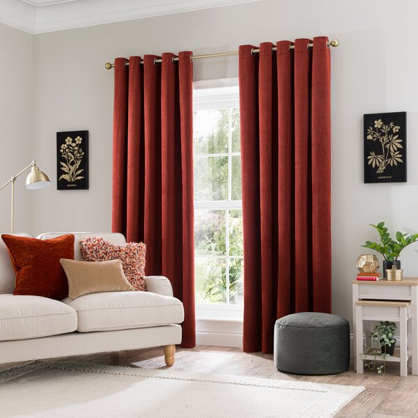 Isla Ultra Blackout Eyelet Curtains