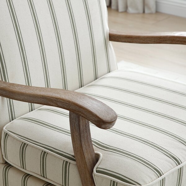 Esme Woven Folkstone Stripe Occasional Chair