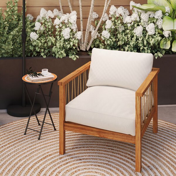 Outsunny Mosaic Outdoor Garden Table, 35.5cm Round Folding Coffee Table with Metal Frame for Balcony Terrace, Orange Aosom UK