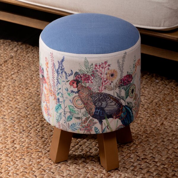 Monty Fabric Footstool Monty Lady Amherst