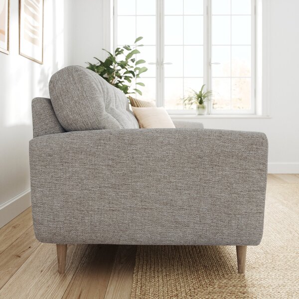 Sven Tonal Weave 4 Seater Sofa