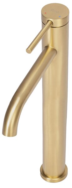 Bathroom faucet Rea CLIF Brush GOLD HIGH