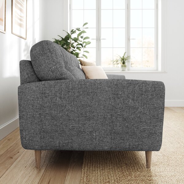 Sven Tonal Weave 4 Seater Sofa