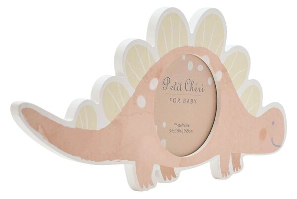 Petit Cheri Pink Stegosaurus Photo Frame