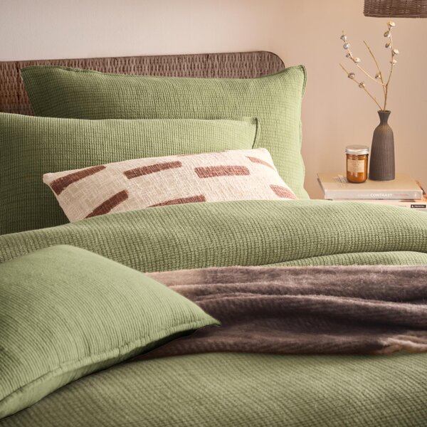 Yard Ribble Duvet Cover and Pillowcase Set