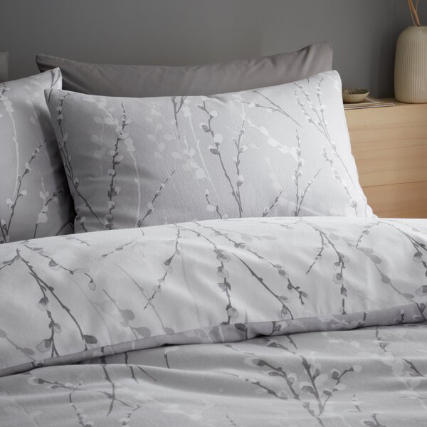 Belle Brushed Cotton Duvet Cover and Pillowcase Set