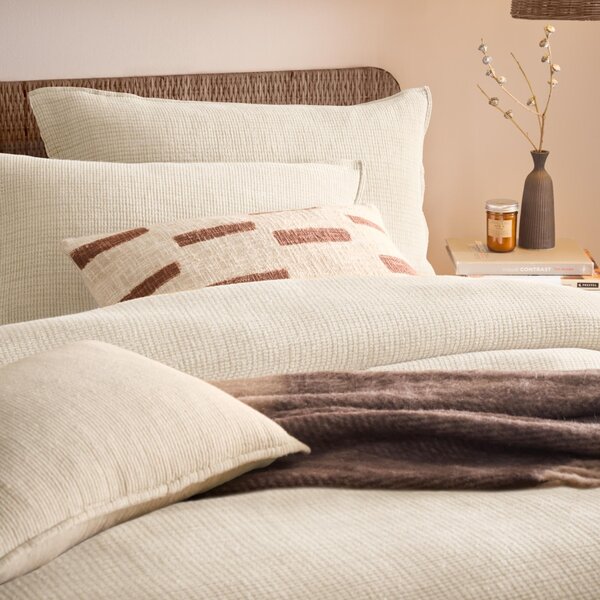 Yard Ribble Duvet Cover and Pillowcase Set