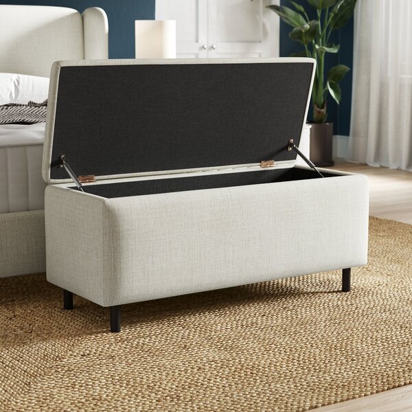 Cocoon Chenille End of Bed Ottoman