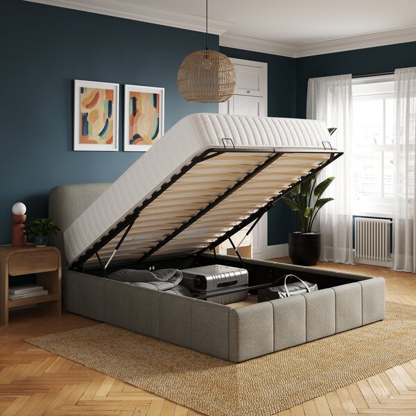 Cloud Boucle Ottoman Bed