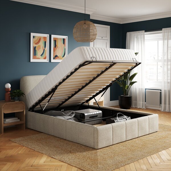 Cloud Boucle Ottoman Bed