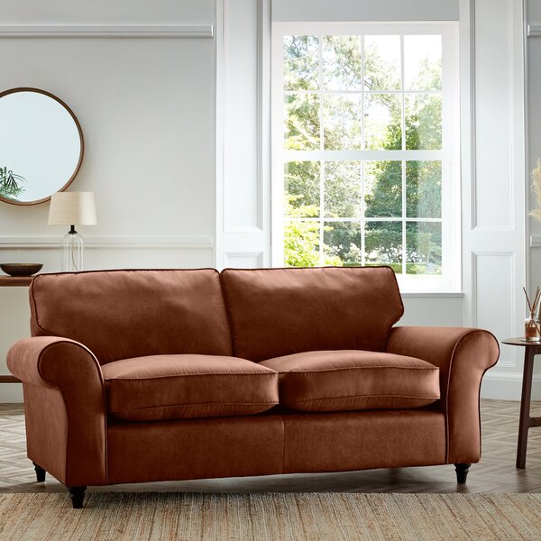 Rosa Faux Leather 3 Seater Sofa