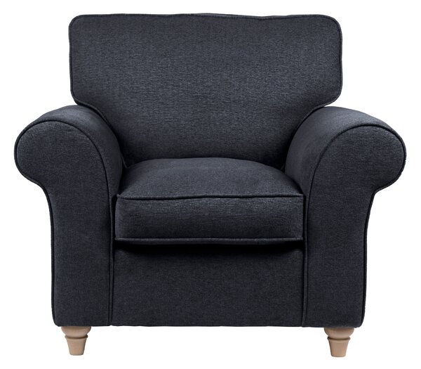 Rosa Soft Chenille Armchair