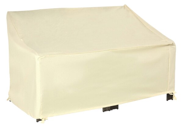 Outsunny Outdoor Furniture Cover 2 Seater Loveseat Protection Tough PVC Lining Wind Rain Dust UV Waterproof, 140x84x94cm Aosom UK