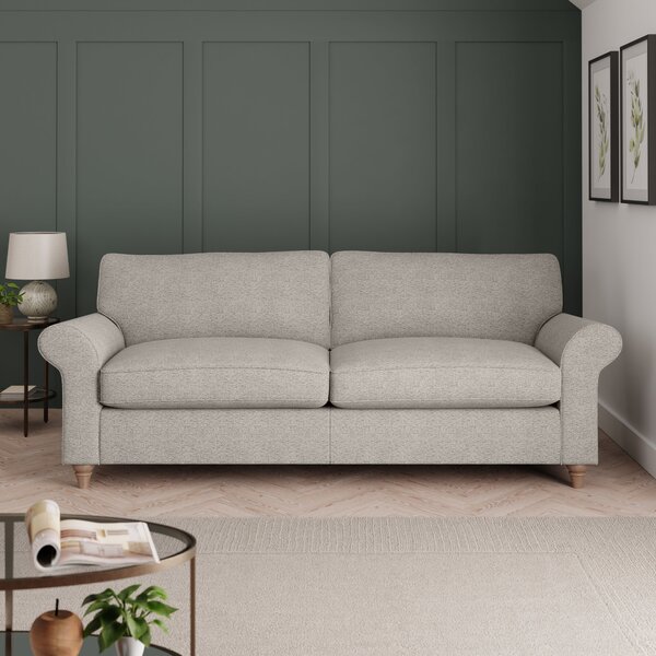 Rosa Soft Chenille 4 Seater Sofa