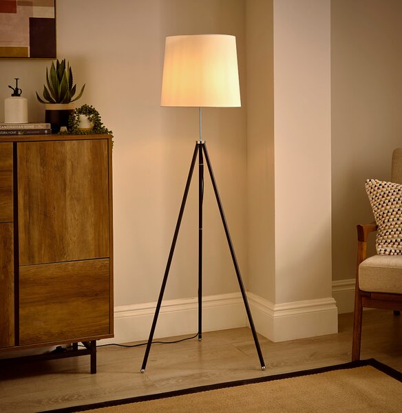 Orson Industrial Tripod Floor Lamp