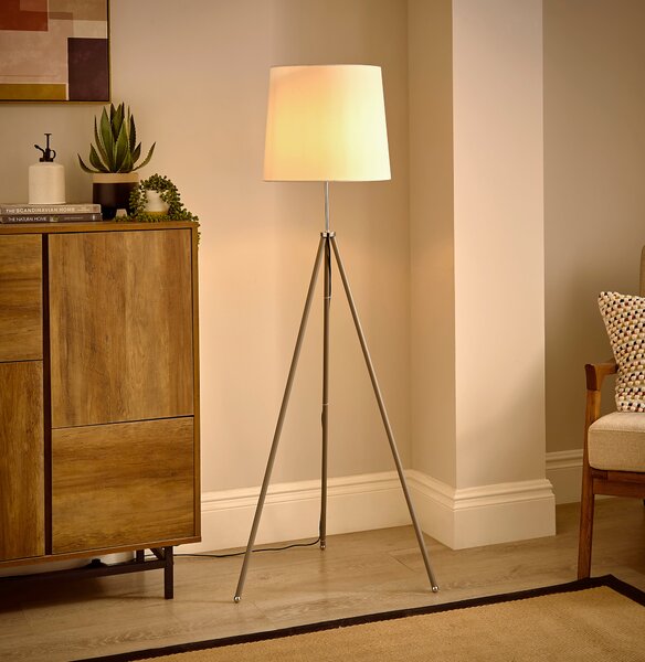 Orson Industrial Tripod Floor Lamp