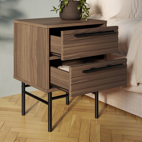 Bryant 2 Drawer Bedside Table