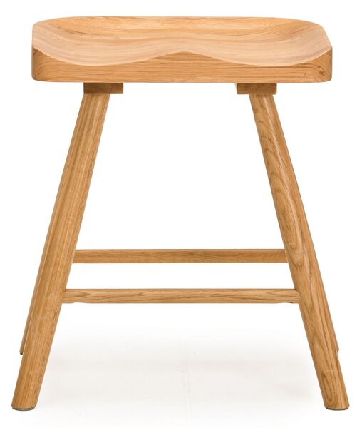 Loxwood Table Height Bar Stool, Solid Oak